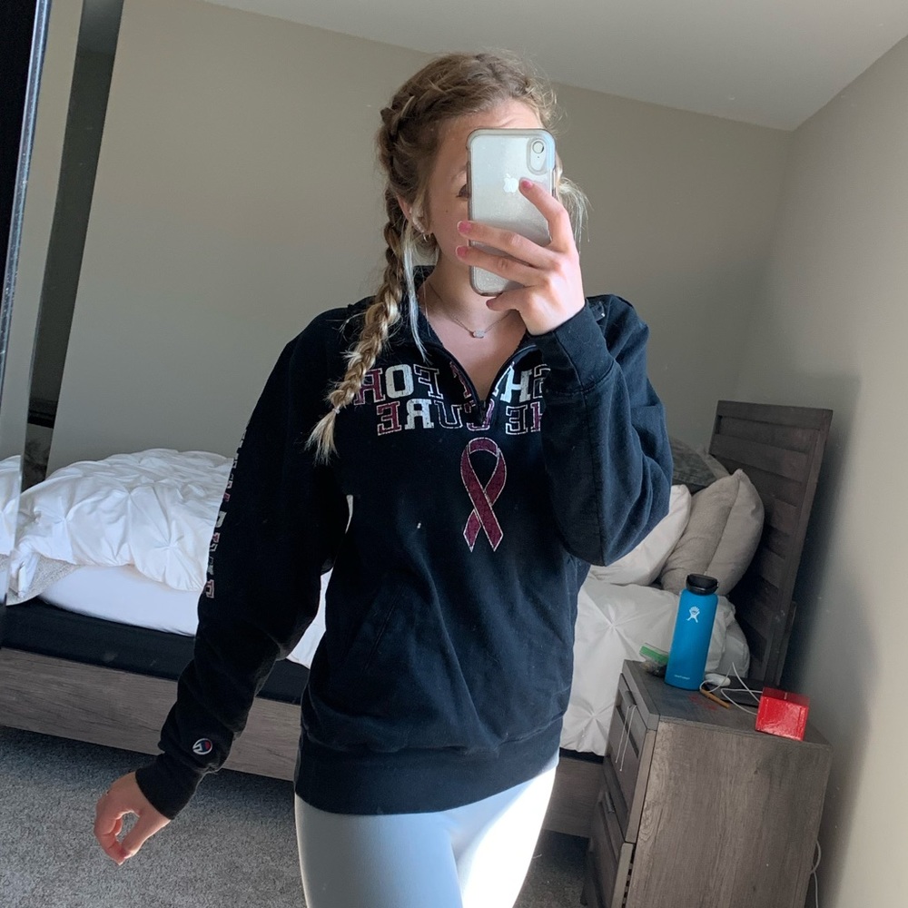 Champion “fight for the cure” quartet zip